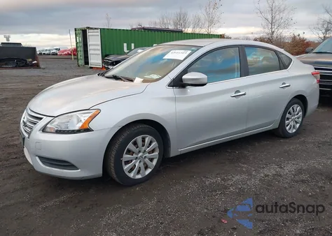 2013 Nissan Sentra Sv from USA, damaged, VIN 3N1AB7AP7DL696368